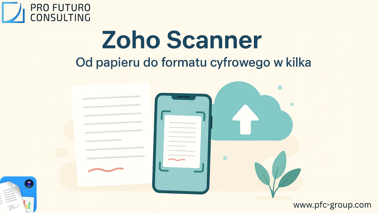 Zoho Scanner – od papieru do formatu cyfrowego w kilka sekund
