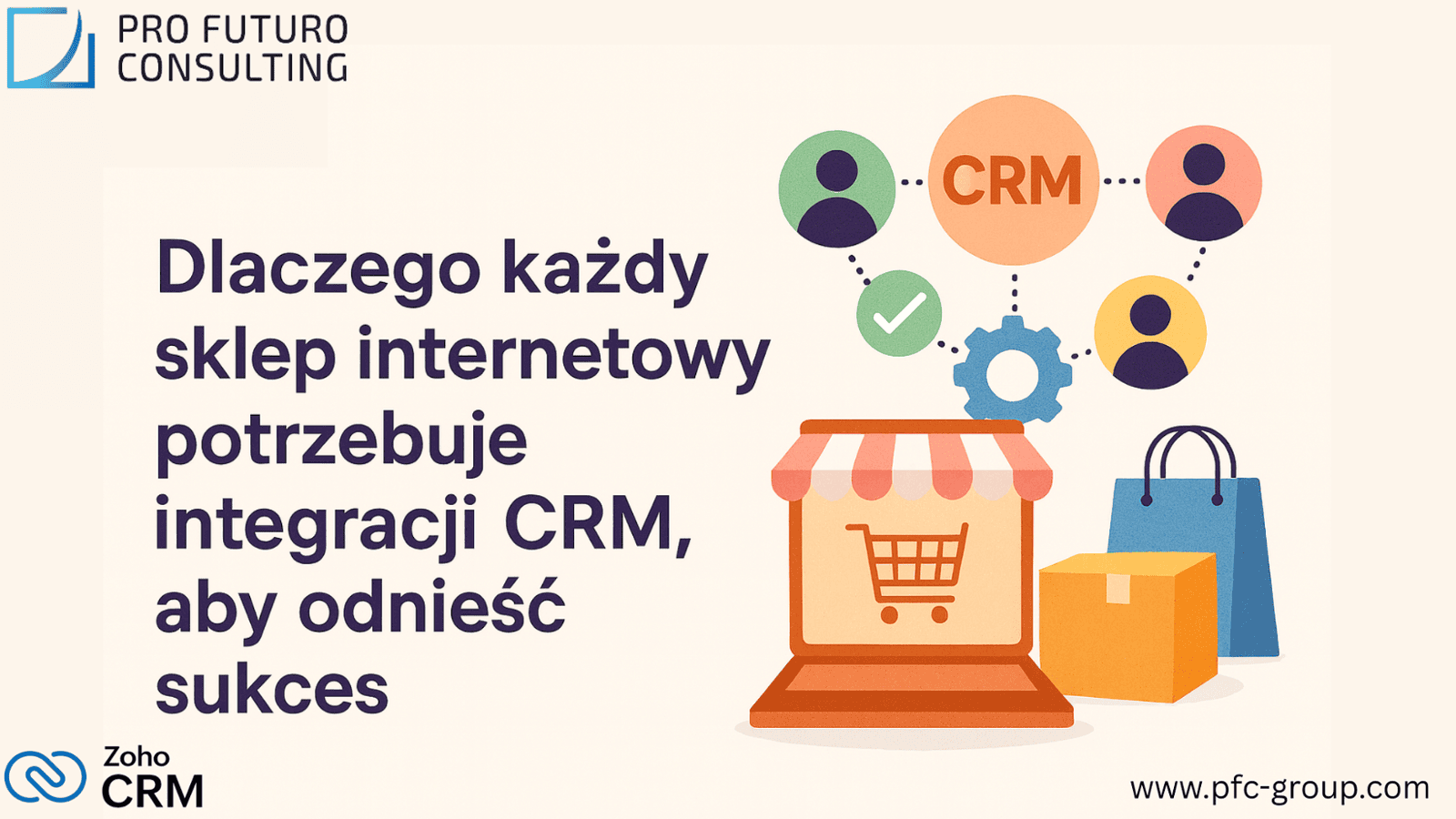 Dlaczego każdy sklep internetowy potrzebuje integracji CRM, aby odnieść sukces